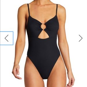 Vitamin A Bedette O-Ring One-Piece Swimsuit